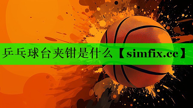 乒乓球台夹钳是什么